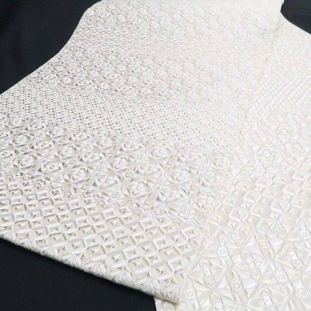 【新品】tomihisa 新品 お仕立て上がり品 大倉織物 誠之輔 本場筑前博多織 琥珀織 着物 正絹 八寸なごや帯 7582
