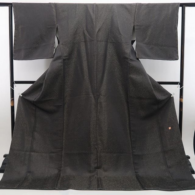 【新古品】tomihisa 新品 久保田一竹 落款 金通し 一竹の辻ヶ花 着物 正絹 仕付け糸付 小紋 色無地 7607