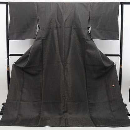 【新古品】tomihisa 新品 久保田一竹 落款 金通し 一竹の辻ヶ花 着物 正絹 仕付け糸付 小紋 色無地 7607