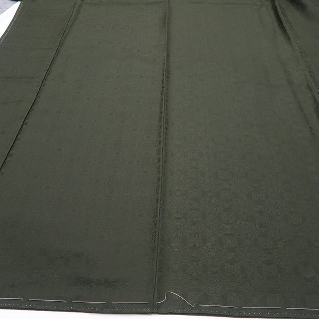 【新古品】tomihisa 新品 着物 正絹 仕付け糸付 小紋 色無地 7608