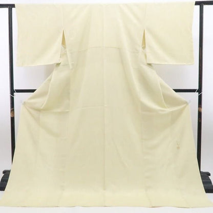 【新古品】tomihisa 新品 BANKAN 落款 ペイズリー 着物 正絹 仕付け糸付 作家物小紋 色無地 7609
