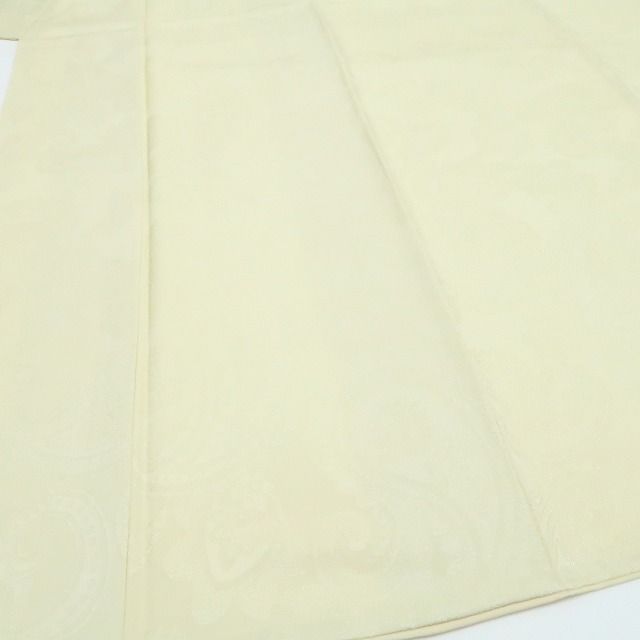 【新古品】tomihisa 新品 BANKAN 落款 ペイズリー 着物 正絹 仕付け糸付 作家物小紋 色無地 7609