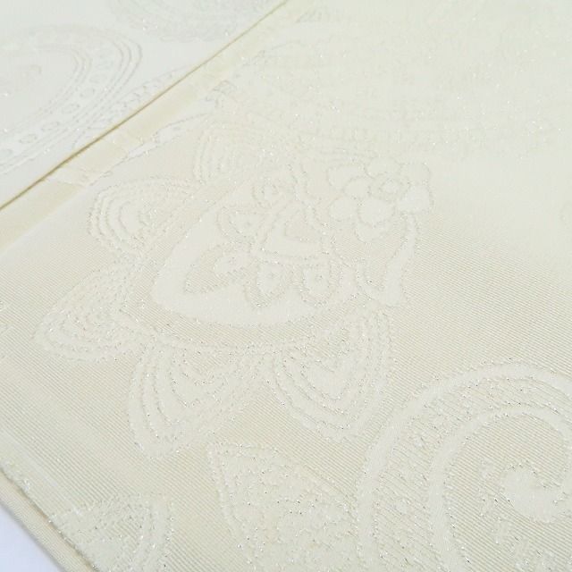 【新古品】tomihisa 新品 BANKAN 落款 ペイズリー 着物 正絹 仕付け糸付 作家物小紋 色無地 7609