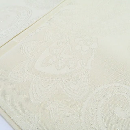 【新古品】tomihisa 新品 BANKAN 落款 ペイズリー 着物 正絹 仕付け糸付 作家物小紋 色無地 7609
