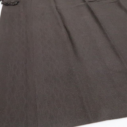 【新古品】tomihisa 新品 藤林徳扇 本プラチナ糸使用 リバーシブル 着物 ロング丈 仕付け糸付 道中着 7630