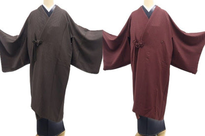 【新古品】tomihisa 新品 藤林徳扇 本プラチナ糸使用 リバーシブル 着物 ロング丈 仕付け糸付 道中着 7630