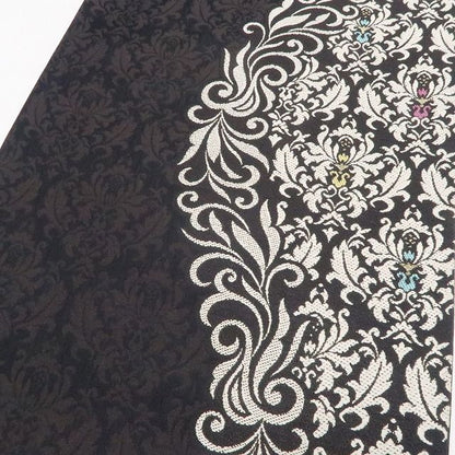 【新古品】tomihisa 新品 弥栄織物謹製 三重紗織 唐花 着物 正絹 西陣織 なごや帯 7640