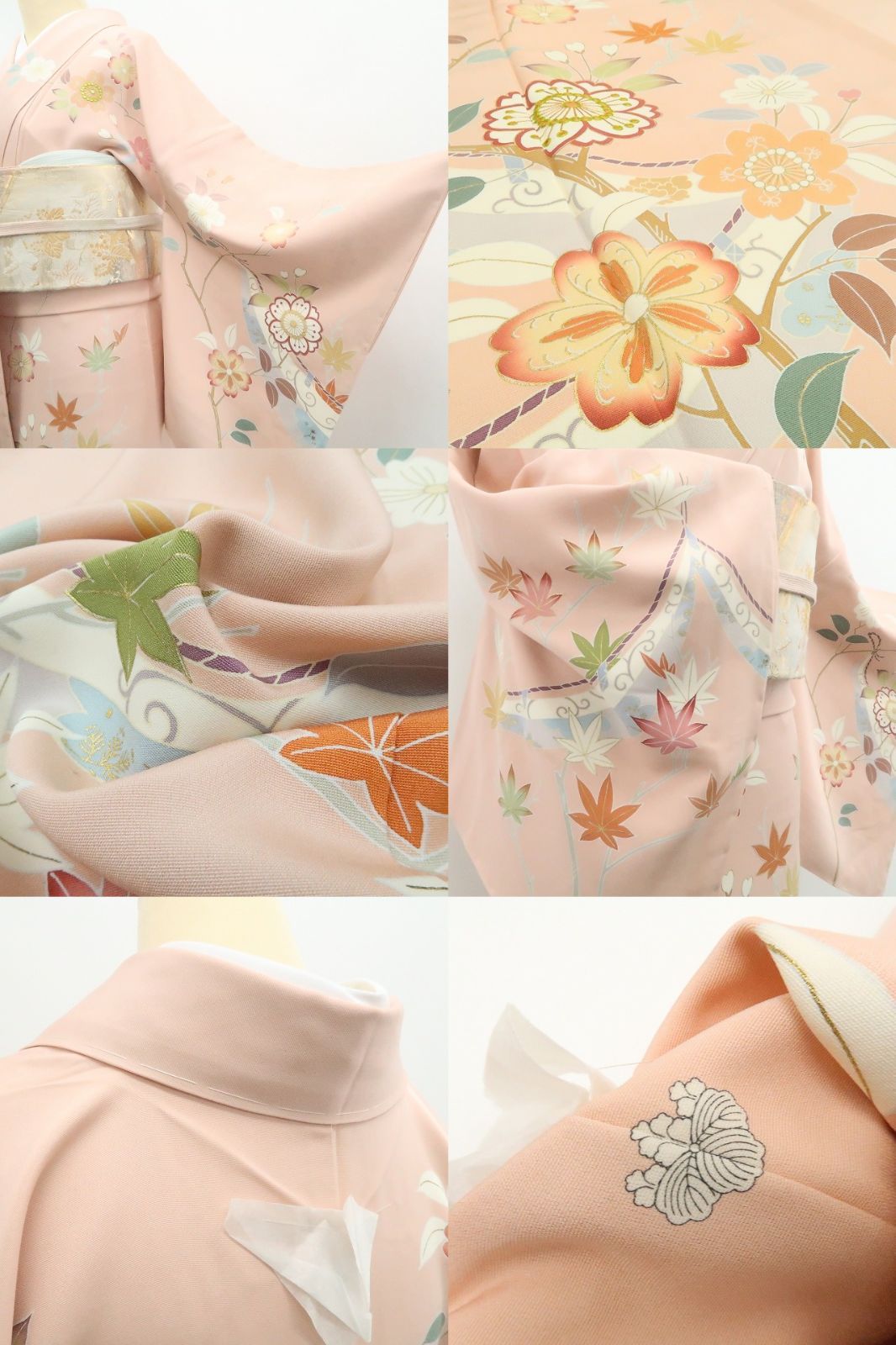 【新古品】tomihisa 新品 千總謹製 高島屋扱い 刺繍 着物 正絹 仕付け糸付 訪問着 7645