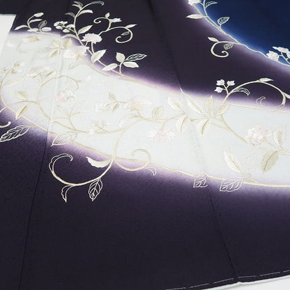【新古品】tomihisa 新品 希少トールサイズ 総刺繍 唐花 着物 正絹 仕付け糸付 訪問着 7650
