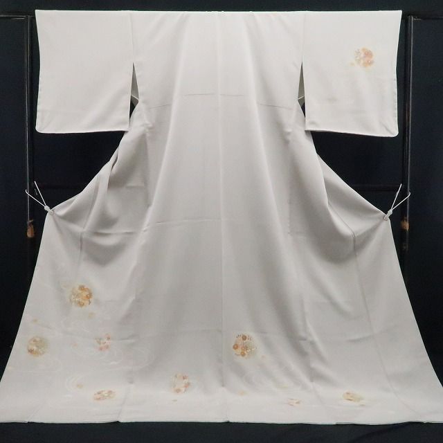 【新古品】tomihisa 新品 やまと誂製 金駒刺繍 雪輪 着物 正絹 仕付け糸付 訪問着 7673