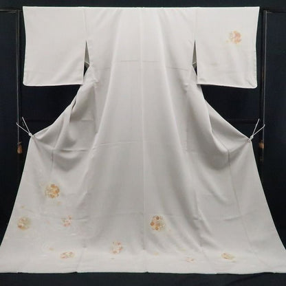 【新古品】tomihisa 新品 やまと誂製 金駒刺繍 雪輪 着物 正絹 仕付け糸付 訪問着 7673