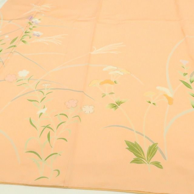 【新品】tomihisa 新品 お仕立て上がり品 着物 正絹 仕付け糸付 トールサイズ 訪問着7678