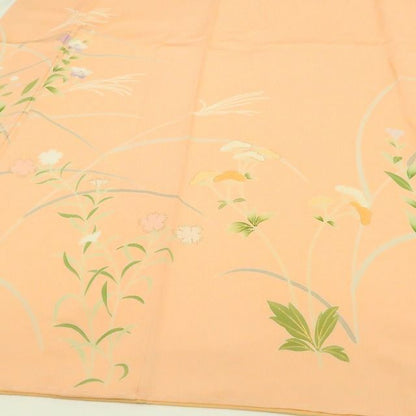 【新品】tomihisa 新品 お仕立て上がり品 着物 正絹 仕付け糸付 トールサイズ 訪問着7678