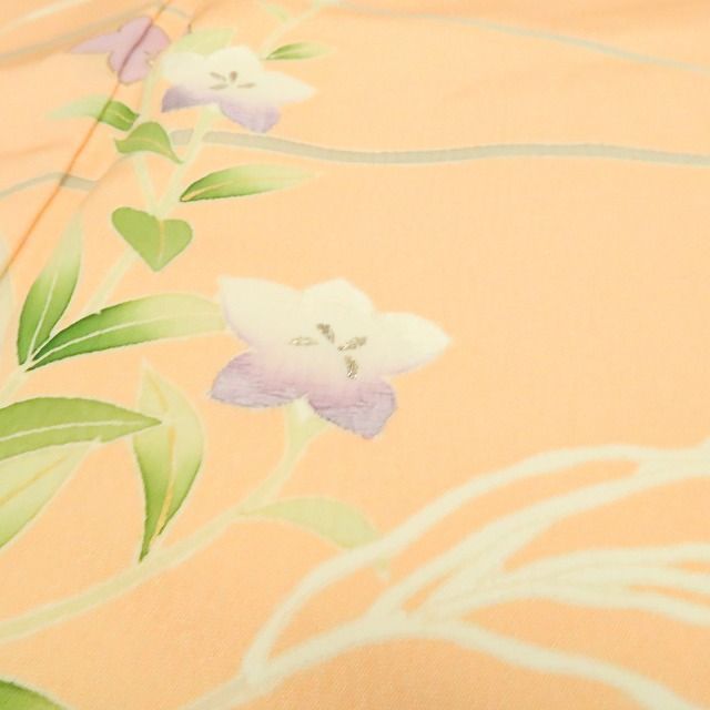 【新品】tomihisa 新品 お仕立て上がり品 着物 正絹 仕付け糸付 トールサイズ 訪問着7678
