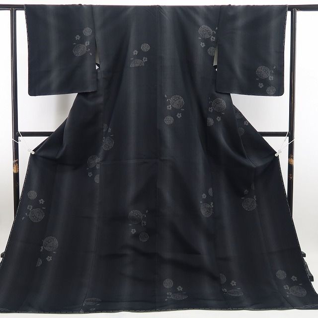 【新古品】tomihisa 新品 奥順謹製 はたおり娘 着物 正絹 証紙付 仕付け糸付 結城紬 7683