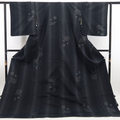 【新古品】tomihisa 新品 奥順謹製 はたおり娘 着物 正絹 証紙付 仕付け糸付 結城紬 7683