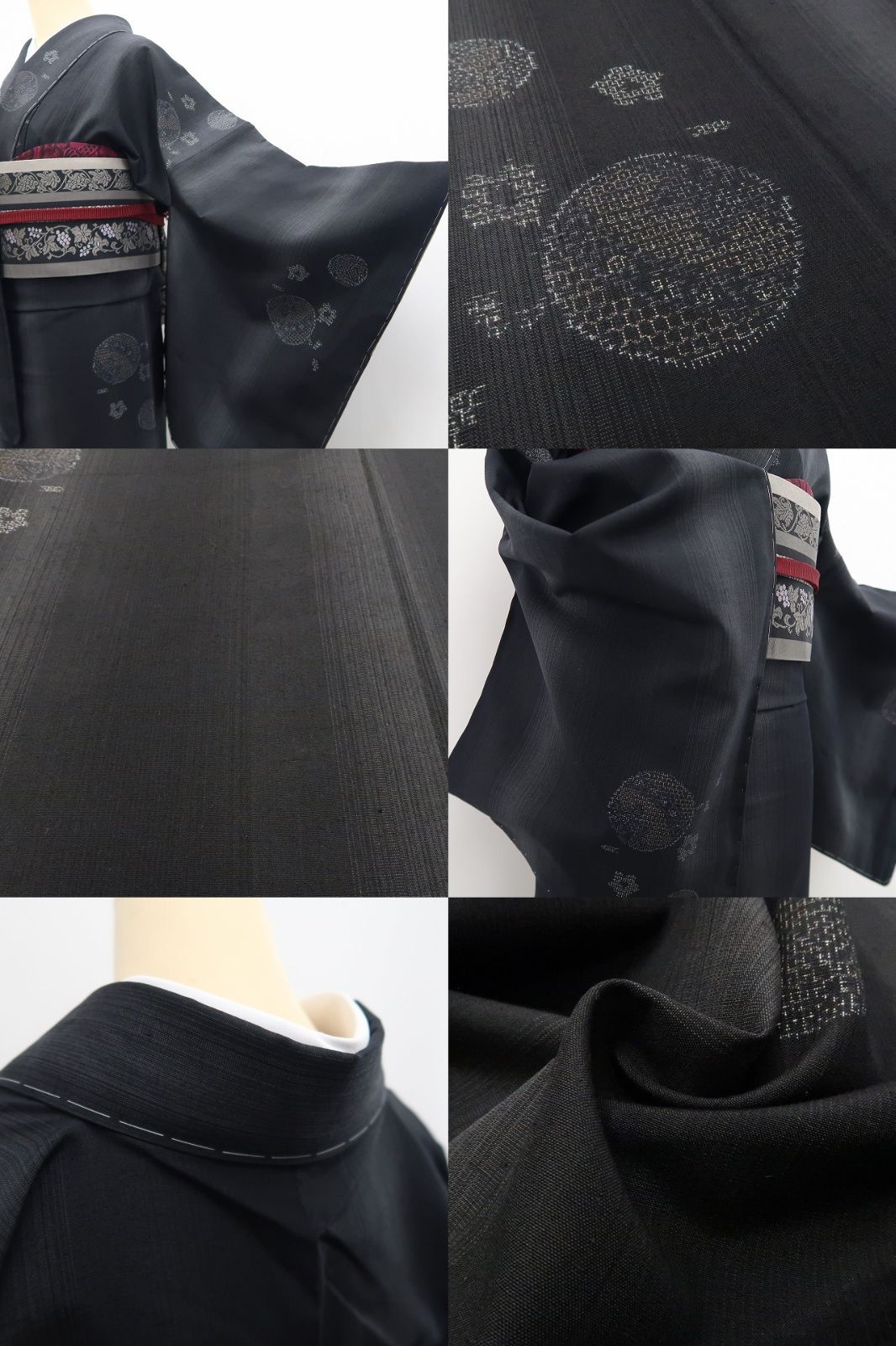 【新古品】tomihisa 新品 奥順謹製 はたおり娘 着物 正絹 証紙付 仕付け糸付 結城紬 7683