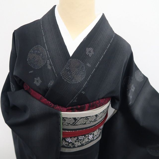 【新古品】tomihisa 新品 奥順謹製 はたおり娘 着物 正絹 証紙付 仕付け糸付 結城紬 7683