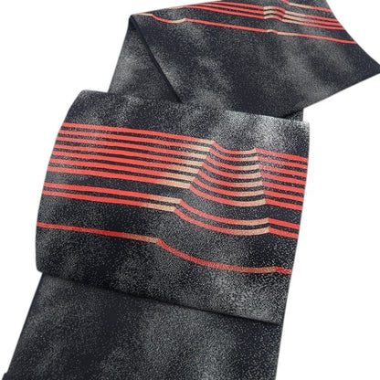 【新古品】tomihisa 新品 銀通し 着物 正絹 袋帯 7690