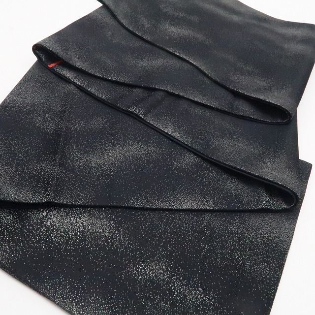 【新古品】tomihisa 新品 銀通し 着物 正絹 袋帯 7690