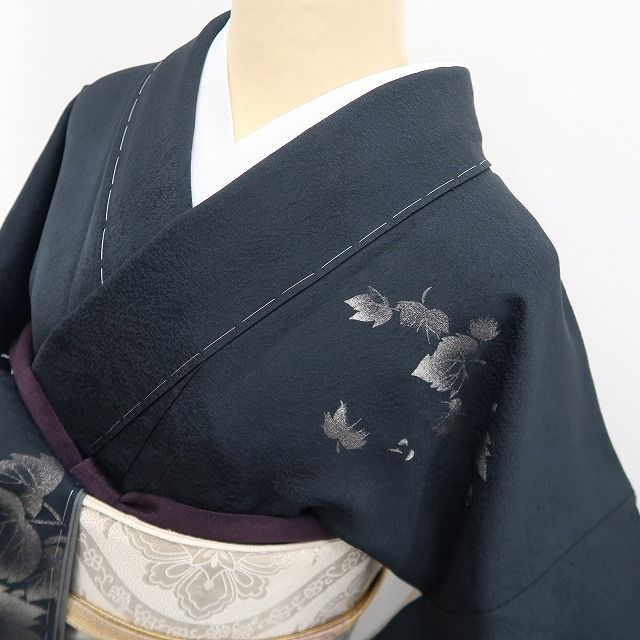 【新古品】tomihisa 新品 金彩友禅 和田光正 落款 蔦 着物 正絹 仕付け糸付 訪問着 7708