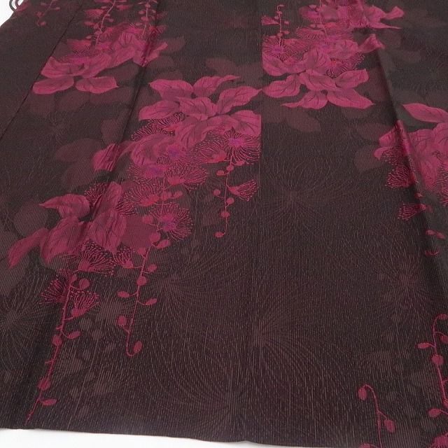 【新古品】tomihisa 新品 （株）一蔵謹製 サガリバナ 着物 正絹 仕付け糸付 ロング丈 道中着 7716