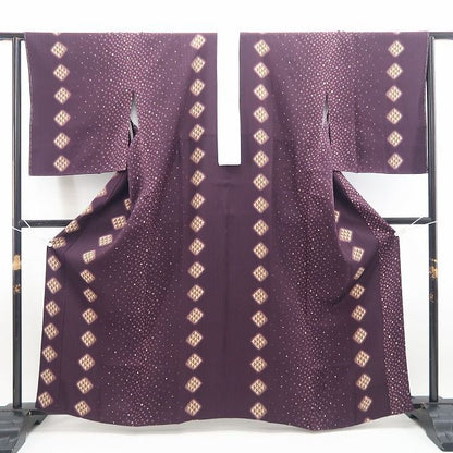 【新古品】tomihisa 新品 さが美謹製 三ツ鱗 着物 正絹 仕付け糸付 長襦袢 7719