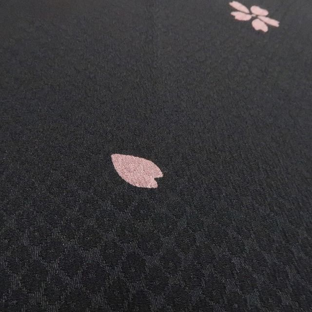 【中古】tomihisa 美品 桜 着物 正絹 長襦袢 7720
