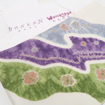 【中古】tomihisa 美品 BANKAN SALAMU 着物 正絹 袋帯 7723
