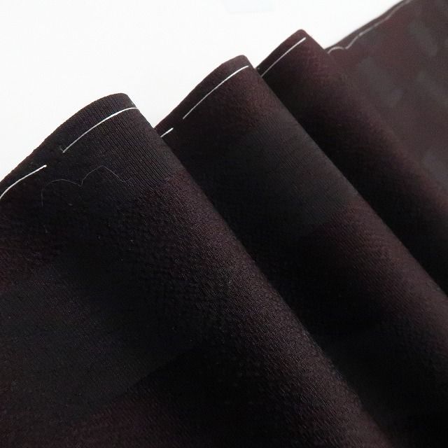 【新古品】tomihisa 新品 やまと誂製 齋藤上太郎 落款 縦暈し 着物 正絹 仕付け糸付 小紋 7736