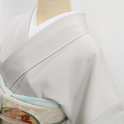 【新古品】tomihisa 新品 葡萄 落款 着物 正絹 仕付け糸付 作家物 訪問着 7738