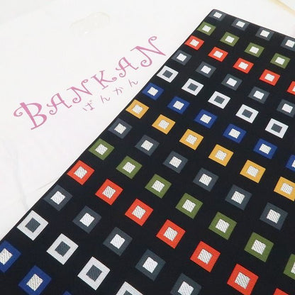 【新古品】tomihisa 新品 BANKAN アートモダン 着物 正絹 袋帯 7758