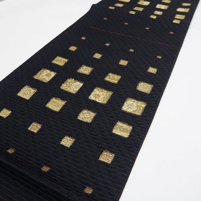 【中古】tomihisa 美品 着物 正絹 袋帯 7762