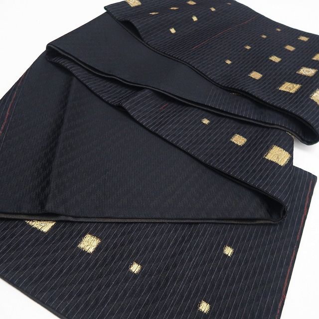 【中古】tomihisa 美品 着物 正絹 袋帯 7762