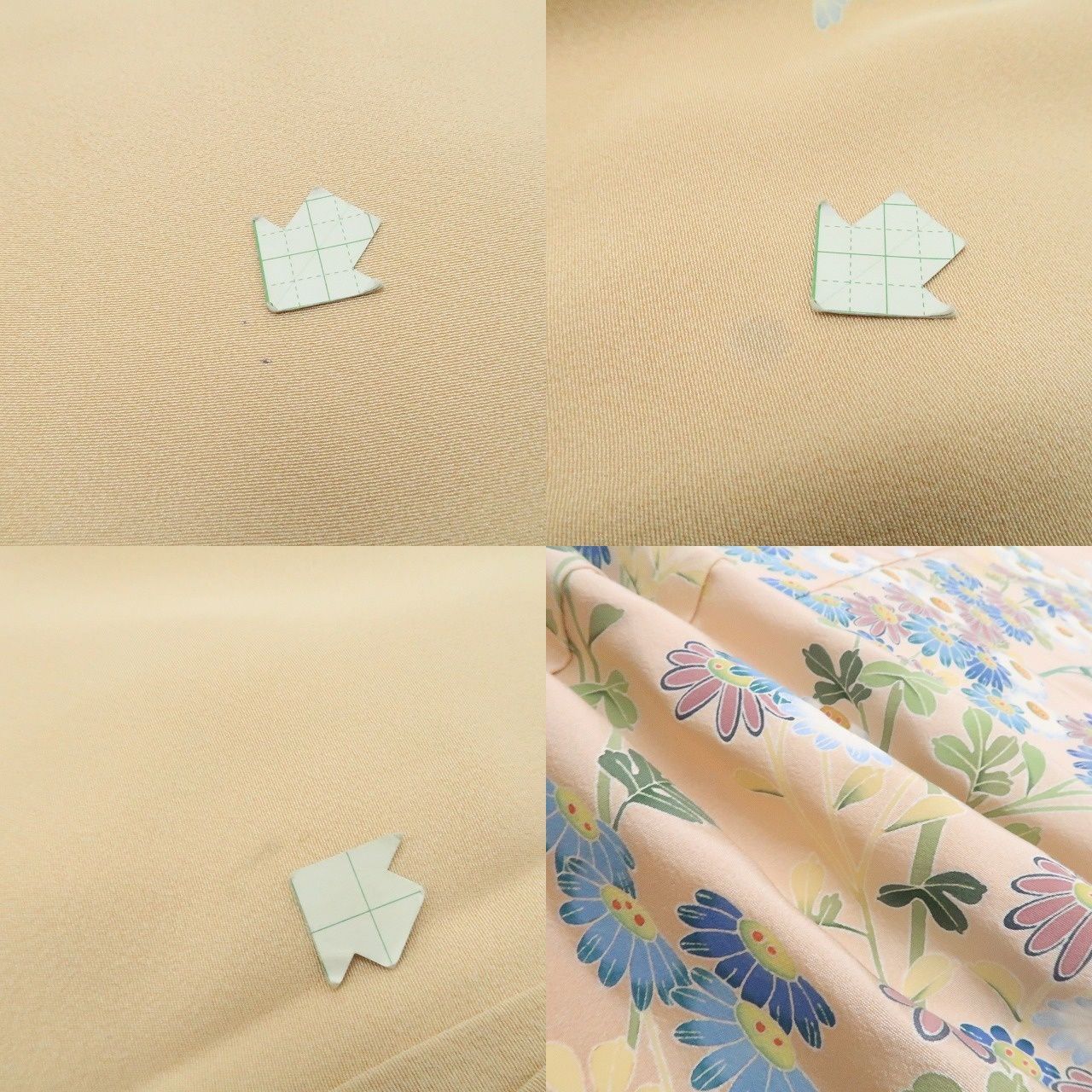 【新古品】tomihisa 新品 手描き友禅 菊 着物 正絹 仕付け糸付 訪問着 7781