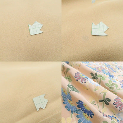 【新古品】tomihisa 新品 手描き友禅 菊 着物 正絹 仕付け糸付 訪問着 7781