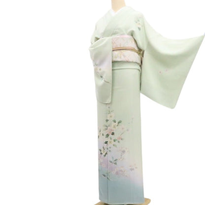 【新古品】tomihisa 新品 ３点セット 本加賀友禅 多崎元人 落款　着物・長襦袢・袋帯 7786
