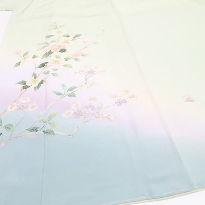 【新古品】tomihisa 新品 ３点セット 本加賀友禅 多崎元人 落款　着物・長襦袢・袋帯 7786