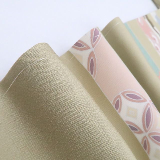 【新古品】tomihisa 新品 金駒刺繍 着物 正絹 仕付け糸付 トールサイズ 訪問着 7787
