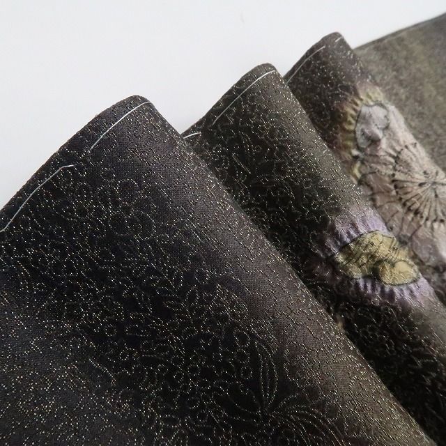 【新古品】tomihisa 新品 二代目久保田一竹 落款 一竹の辻ヶ花 着物 正絹 仕付け糸付 付下げ 7789