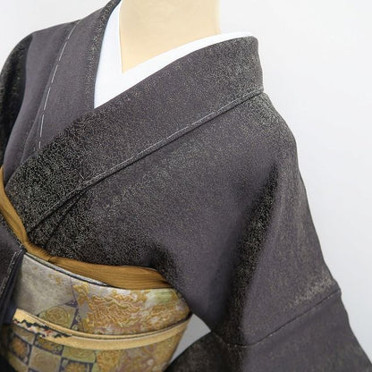 【新古品】tomihisa 新品 二代目久保田一竹 落款 一竹の辻ヶ花 着物 正絹 仕付け糸付 付下げ 7789