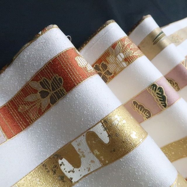 【新古品】tomihisa　新品 金駒刺繍 着物 正絹 仕付け糸付　訪問着 7793