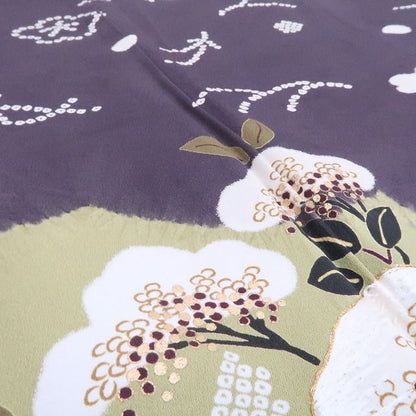 【新古品】tomihisa　新品 やまと誂製 花井幸子 落款 金糸刺繍　着物 正絹 仕付け糸付 訪問着 7798