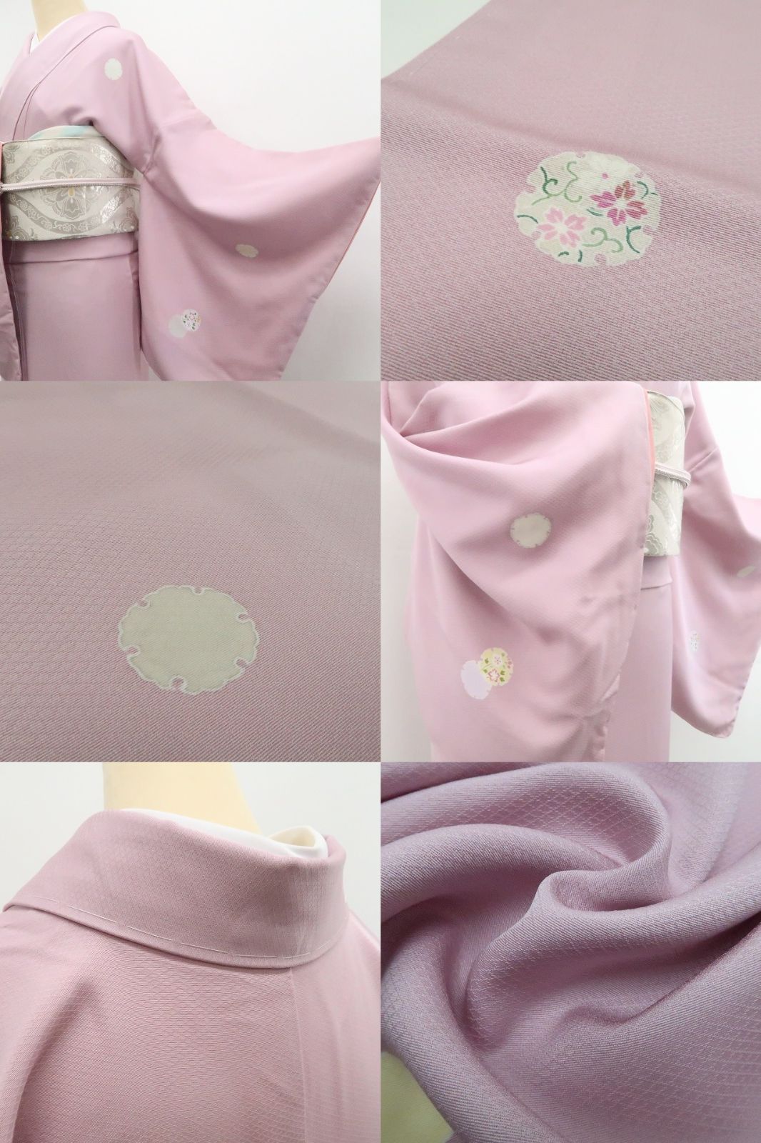 【新古品】tomihisa　新品 BANKAN 二代目春宣 墨彩京友禅 着物　正絹 仕付け糸付 付下げ 7799