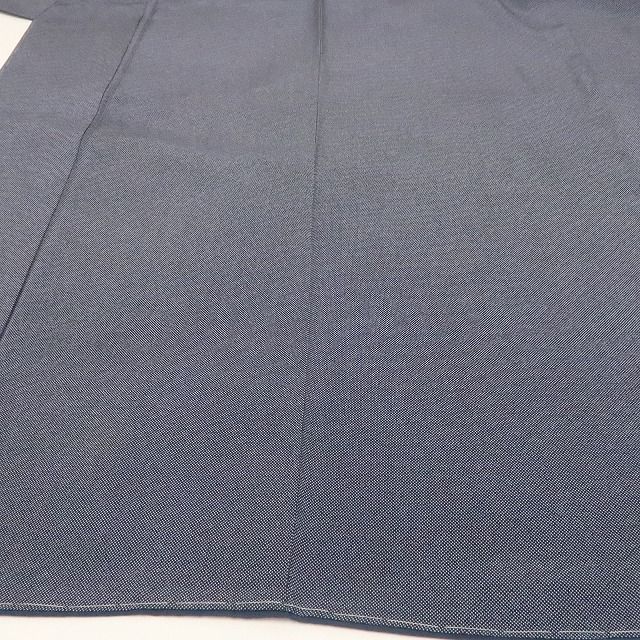 【新古品】tomihisa 新品 人間国宝 六谷梅軒 落款 行儀 着物 正絹 仕付け糸付 江戸小紋 7819
