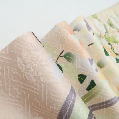 【新古品】tomihisa 新品 金駒刺繍 着物 正絹 仕付け糸付 訪問着 7820
