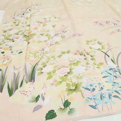 【新古品】tomihisa 新品 金駒刺繍 着物 正絹 仕付け糸付 訪問着 7820