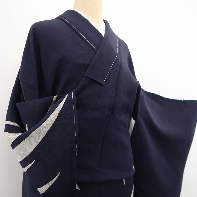 【新古品】tomihisa 新品 鳳凰 着物 正絹 仕付け糸付 トールサイズ 訪問着 7840