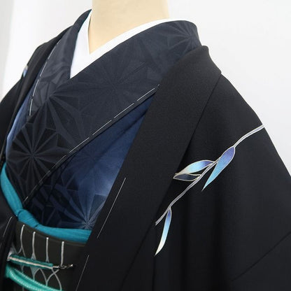 【新品】tomihisa 新品 秀美謹製 お仕立て上がり品 着物 仕付け糸付 ロング丈 長羽織 7846
