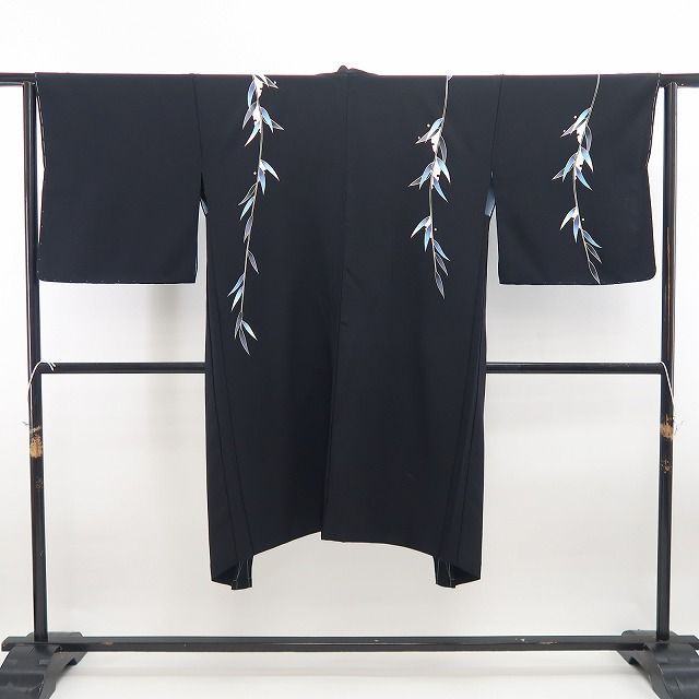 【新品】tomihisa 新品 秀美謹製 お仕立て上がり品 着物 仕付け糸付 ロング丈 長羽織 7846